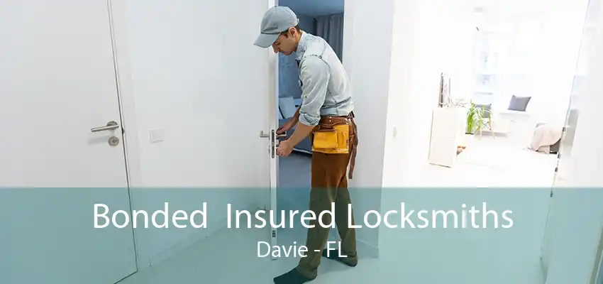 Bonded  Insured Locksmiths Davie - FL