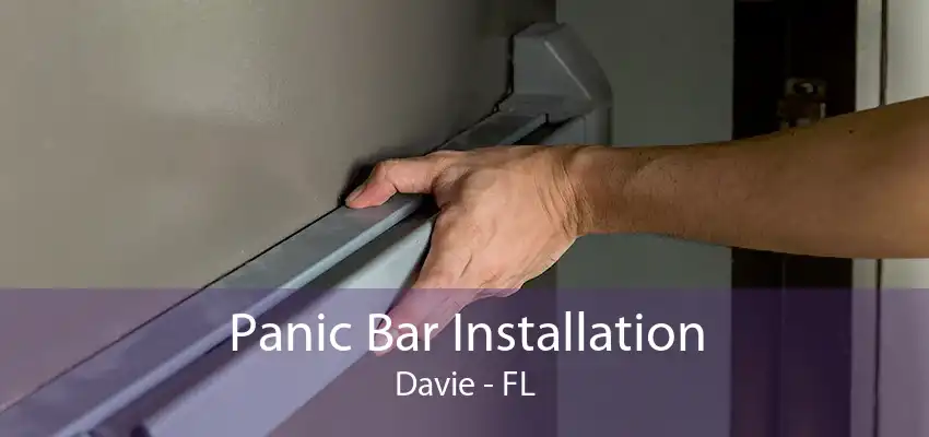 Panic Bar Installation Davie - FL